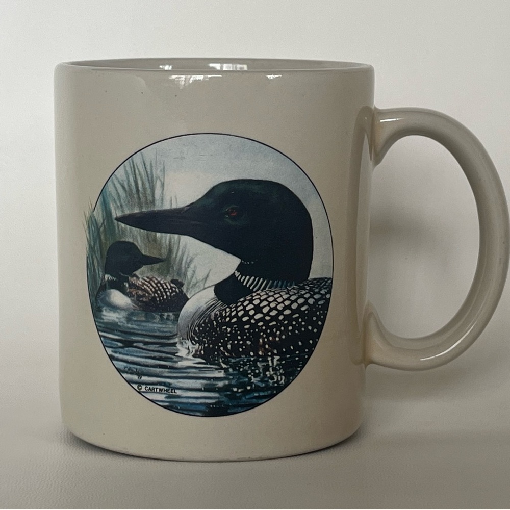 Vintage Wildlife Loon Mug